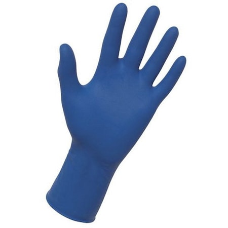 Sas Safety Thickster, Disposable Gloves, 14 mil Palm, Latex, Powdered, L, 50 PK 6603